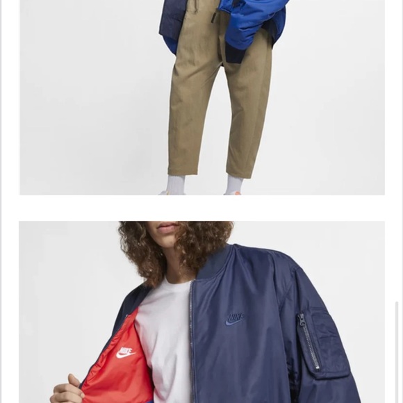NikeSportswear Synthetic Fill Reversible Jacket Men Black - Picture 1 of 9